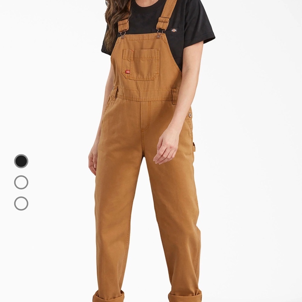 BNWT Dickie’s Women’s Relaxed Fit Bib Overalls, S